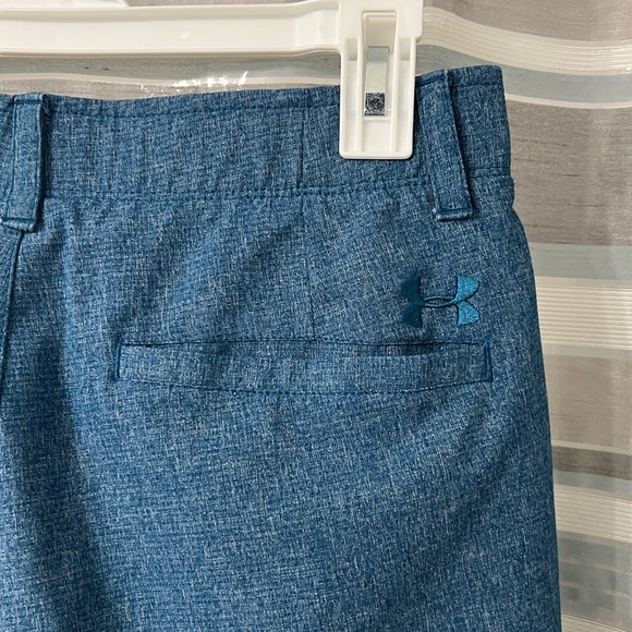 Under Armour Blue Golf Shorts - Picture 4 of 11